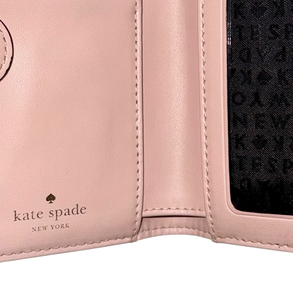Kate Spade Tellie Ballet Pink Colored Billfold Wallet